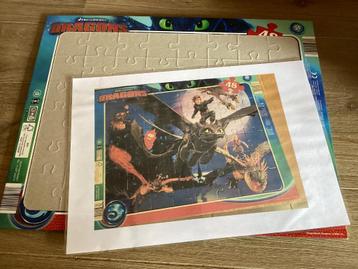 2 puzzels Dragons beschikbaar voor biedingen