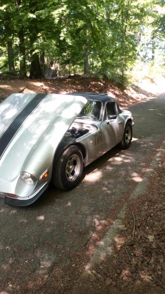 Téléviseur 3000 m, Autos, Oldtimers & Ancêtres, Particulier, TVR, Essence, Coupé, 2 portes, Boîte manuelle, Argent ou Gris, Gris