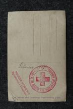 Postkaart 1917 WO 1 Rodekruis post stempel, Verzamelen, Gelopen, Overige thema's, Ophalen of Verzenden, Voor 1920