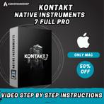 New Kontakt 7 Pro for Music Production Software, Daw, Vst Pl, Nieuw, Ophalen of Verzenden, Windows
