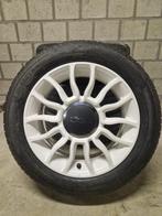 Fiat 500 velgen met banden, Auto-onderdelen, Banden en Velgen, Ophalen, 15 inch, Banden en Velgen, 185 mm