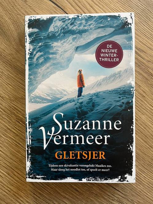 Gletsjer van Suzanne Vermeer, Boeken, Thrillers, Zo goed als nieuw, Ophalen of Verzenden