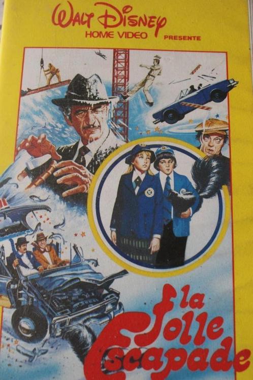 VHS  LA FOLLE ESCAPADE -DISNEY  avec David Niven - RARE 1976, CD & DVD, VHS | Film, Utilisé, Comédie, À partir de 9 ans, Enlèvement ou Envoi