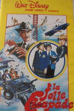 VHS  LA FOLLE ESCAPADE -DISNEY  avec David Niven - RARE 1976, Komedie, Gebruikt, Ophalen of Verzenden, Vanaf 9 jaar
