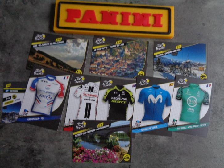 PANINI STICKERS WIELRENNEN TOUR DE FRANCE 2020  10X WIELREN, Hobby en Vrije tijd, Stickers en Plaatjes, Verzenden