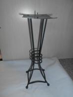 metalen kaarsenvoet, Huis en Inrichting, 25 tot 50 cm, Ophalen of Verzenden, Zo goed als nieuw, Metaal