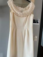 Prachtige crèmekleurige jurk maat 48, Kleding | Dames, Jurk, Ophalen of Verzenden, Zo goed als nieuw