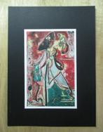 Jackson Pollock serigrafische print 2003 'Moon Woman' (1942), Antiek en Kunst, Verzenden