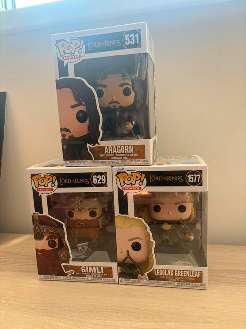 Funko Pop! Movies: Lord of the Rings - bundel, Collections, Lord of the Rings, Enlèvement ou Envoi