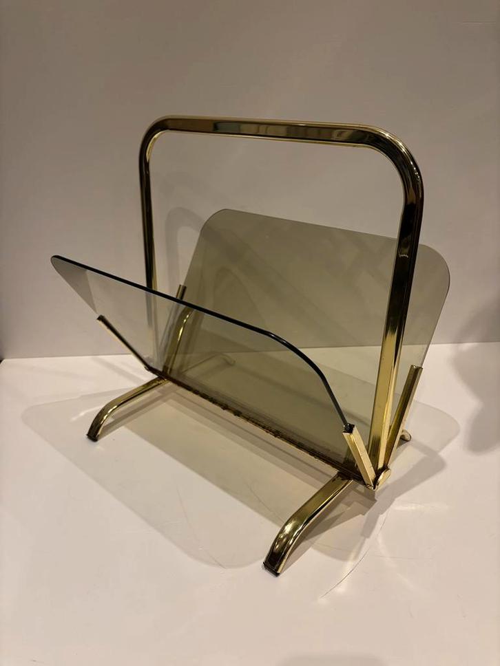 Tijdschrift houder Regency style, Huis en Inrichting, Woonaccessoires | Krantenbakken en Lectuurbakken, Zo goed als nieuw, Ophalen of Verzenden