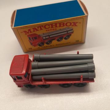 MATCHBOX SERIES NEW MODEL nr.10: PIPE TRUCK (7)*VINTAGE* beschikbaar voor biedingen