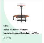 Trampoline salta, Sport en Fitness, Fitnessmaterialen, Ophalen, Zo goed als nieuw