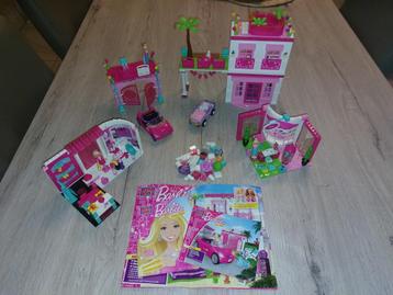 Groot lot Mega Bloks Barbie