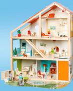 Houten poppenhuis, Kinderen en Baby's, Ophalen, Zo goed als nieuw, Poppenhuis