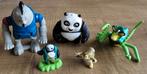 Kung Fu Panda: 5 figuurtjes, Collections, Jouets miniatures, Comme neuf, Enlèvement ou Envoi