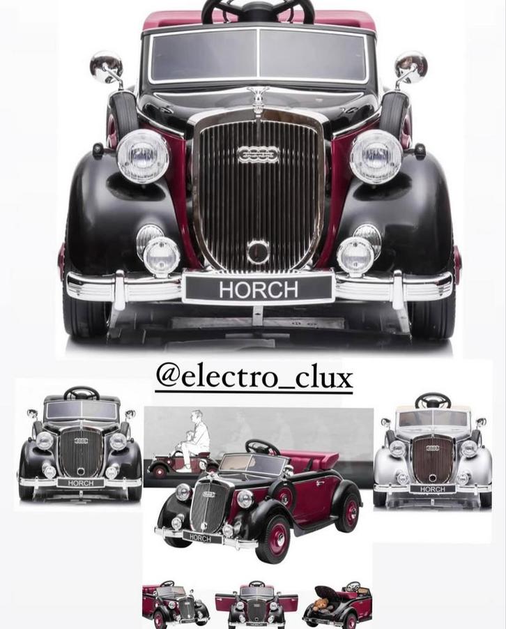 Audi HORCH 930V OLDTIMER 24v 100kg Draaggewicht ️Metallic!, Kinderen en Baby's, Speelgoed | Buiten | Accuvoertuigen, Nieuw, Ophalen of Verzenden