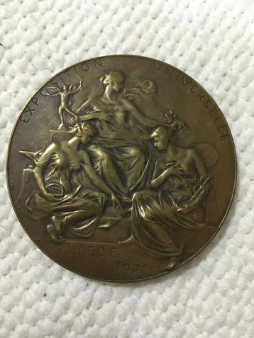 Médaille bronze 1905 rare