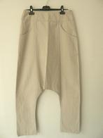 Sarah Pacini nieuwe t.1 beige harembroek met zakken, Maat 38/40 (M), Sarah pacini, Beige, Nieuw