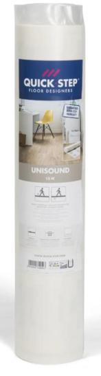 Sous-couche Quick-Step 'Unisound' 15 m², Huis en Inrichting, Stoffering | Vloerbedekking, Ophalen of Verzenden, Nieuw, 75 m² of meer