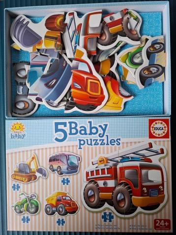 Educa 5 Baby Puzzles +2ans beschikbaar voor biedingen