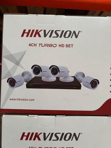 Caméra de sécurité Hikevision 4 caméras neuve dans  disponible aux enchères