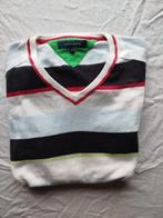Tommy Hilfiger trui heren knitwear gestreept medium, Kleding | Heren, Ophalen of Verzenden, Zo goed als nieuw