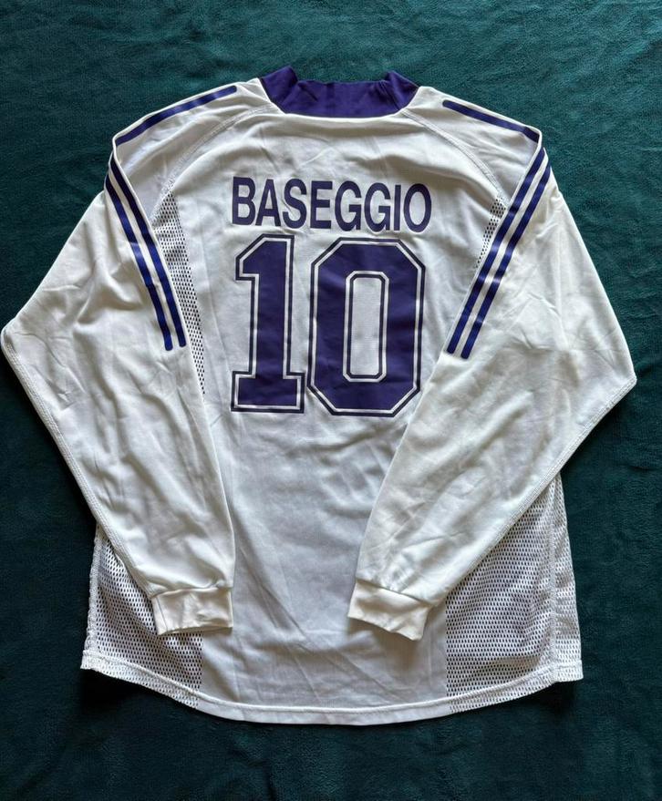 RSC Anderlecht 2002/03 UEFA match shirt - Walter Baseggio, Sport en Fitness, Voetbal, Gebruikt, Shirt, Maat XL, Ophalen of Verzenden