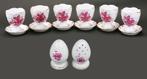 Herend porselein 6 eierdopjes en peper en zout stel, Antiquités & Art, Antiquités | Porcelaine, Enlèvement ou Envoi