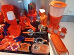 Unieke collectie vintage objecten uit de jaren 70 in oranje, Ophalen