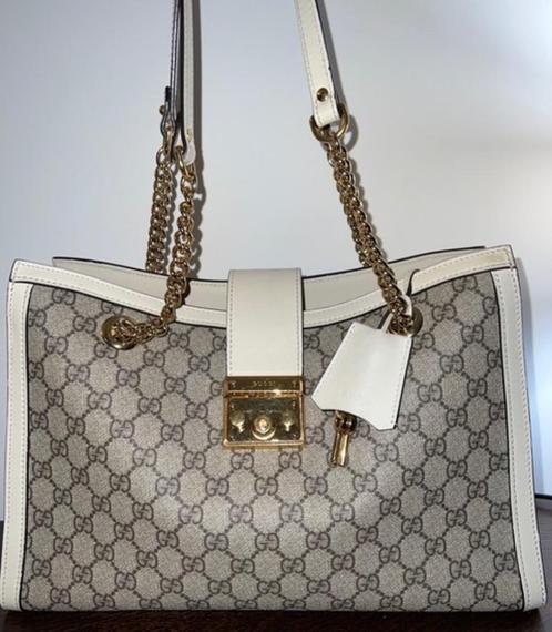 Authentieke Gucci Padlock GG Supreme Schoudertas, Handtassen en Accessoires, Tassen | Damestassen, Zo goed als nieuw, Handtas