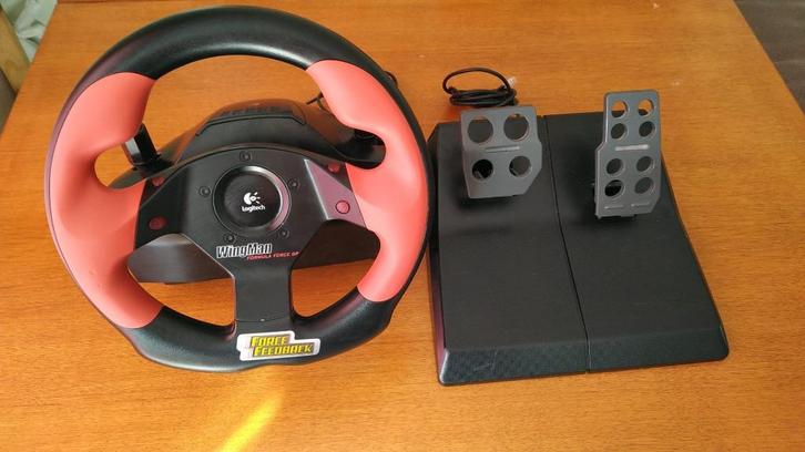Logitech WingMan Formula Force GP Racing  (Force Feedback), Games en Spelcomputers, Spelcomputers | Overige Accessoires, Gebruikt