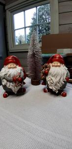 2 decoratieve  kerstmannen., Ophalen of Verzenden, Zo goed als nieuw