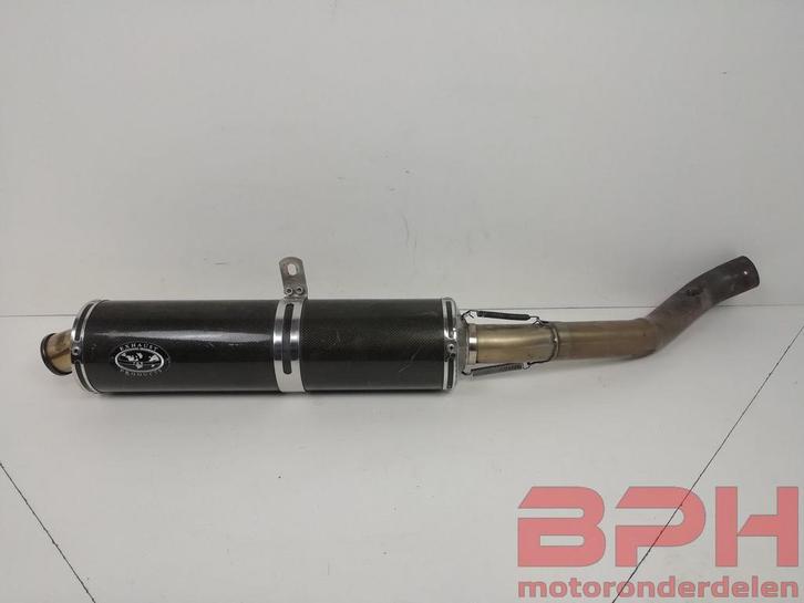J&S uitlaat demper Suzuki GSX-R 750 1990 - 1991 exhaust GSXR, Motoren, Onderdelen | Suzuki, Gebruikt, Ophalen of Verzenden