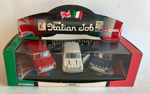 The Italian Job set CORGI # 05506., Hobby en Vrije tijd, Modelauto's | Overige schalen, Zo goed als nieuw, Auto, Ophalen