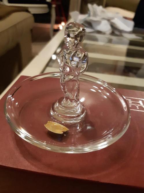 Effigie de Manneken Pis - cristal Val Saint Lambert, Antiek en Kunst, Antiek | Glaswerk en Kristal, Ophalen of Verzenden