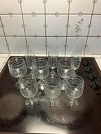 Setje van 9 drinkglazen perfecte staat, Ophalen