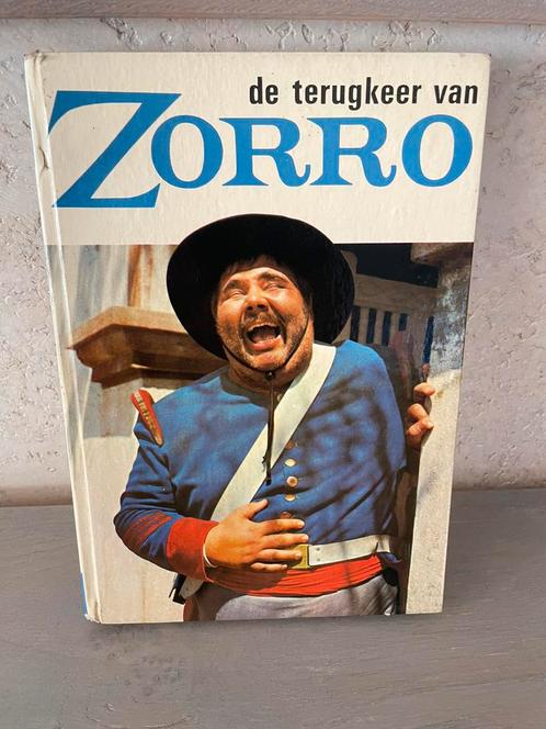 Vintage boek : De terugkeer van Zorro, Livres, Livres pour enfants | Jeunesse | 13 ans et plus, Enlèvement ou Envoi