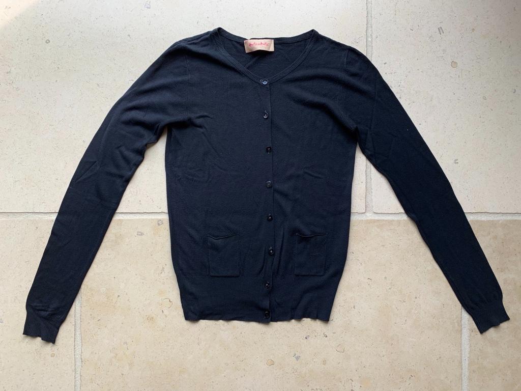 Gilet femme court noir " Amélie & Amélie ", taille : Small, Enlèvement ou Envoi, Taille 36 (S), Comme neuf, Amelie&Amelie