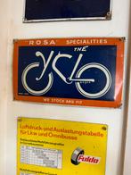 ROSA fietsen oud reclamebord, Ophalen of Verzenden, Gebruikt, Reclamebord