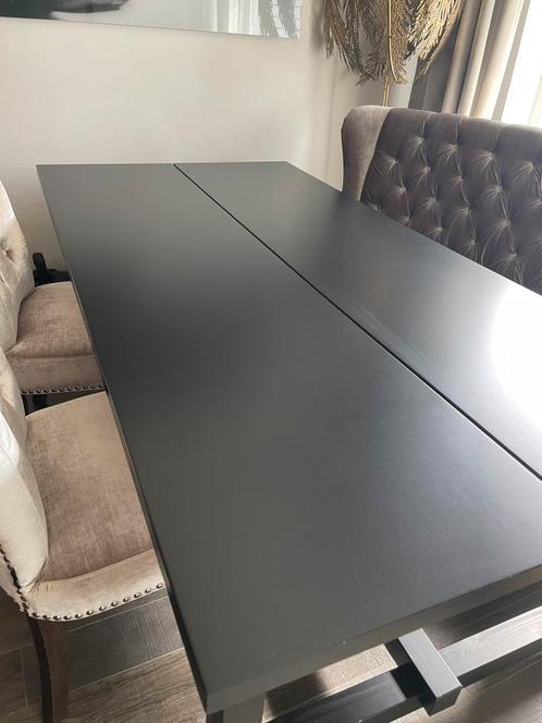 Dubbelmann eetkamerset met eetbank en tafel, Huis en Inrichting, Complete eetkamers, Zo goed als nieuw, Ophalen