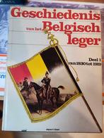 De geschiedenis van het Belgische leger, Boeken, Gelezen, Algemeen, Ophalen of Verzenden, Voor 1940
