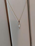 Gouden ketting met hanger 10 karaat met STEMPEL, Handtassen en Accessoires, Ophalen of Verzenden, Goud, Hanger