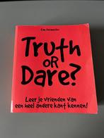 Truth of dare? Spelboek, Hobby en Vrije tijd, Vijf spelers of meer, Gebruikt, Ophalen of Verzenden