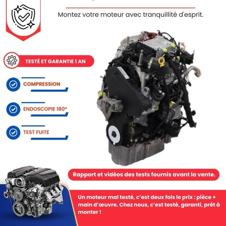 Moteur complet neuf usine d'origine vw crafter, Autos : Pièces & Accessoires, Moteurs & Accessoires, Volkswagen, Neuf, Enlèvement ou Envoi