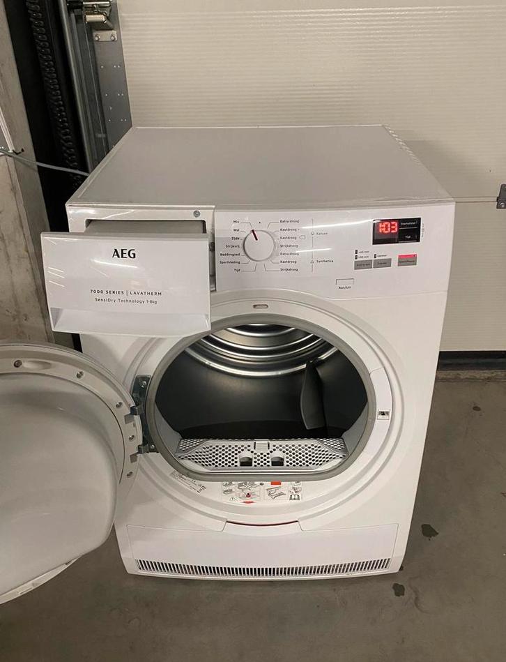 Pompe à chaleur pour sèche-linge AEG 8 kg, Electroménager, Tables de cuisson, Comme neuf, Enlèvement