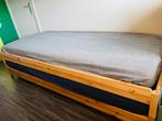 Stapelbaar bed met 2 matrassen, grenen, Ophalen
