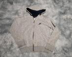 Nike hoodie met volledige ritssluiting - Heather Grey & Blac, Kleding | Heren, Truien en Vesten, Maat 52/54 (L), Nike, Ophalen of Verzenden