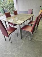 Table granit, Enlèvement ou Envoi, Comme neuf, 100 à 150 cm, 50 à 100 cm