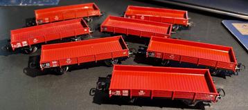 3234. 18 H0 platte auto's van Märklin. beschikbaar voor biedingen