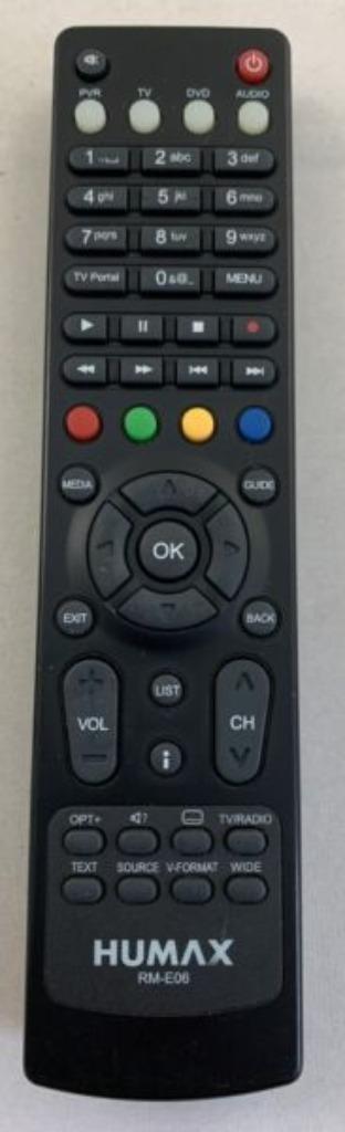 Humax RM-E06 Télécommande irHD-5100C Récepteur TV HD PV, TV, Hi-fi & Vidéo, Télécommandes, Utilisé, TV, Enlèvement ou Envoi